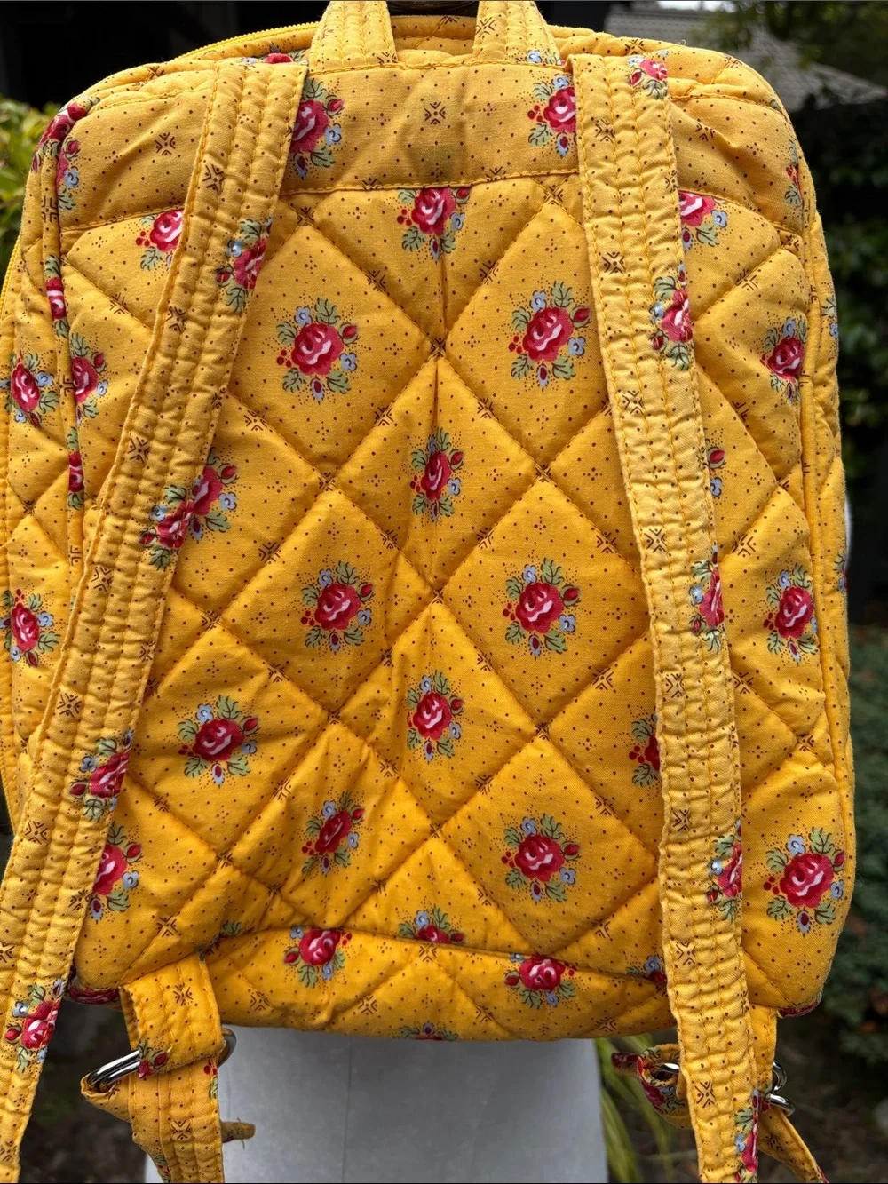 Pierre Deux Yellow Floral Backpack